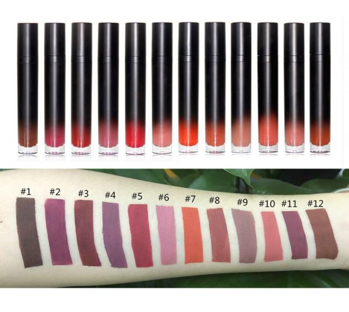 I prodotti di bellezza molli sexy del labbro impermeabilizzano il rossetto liquido duraturo del pigmento opaco del velluto