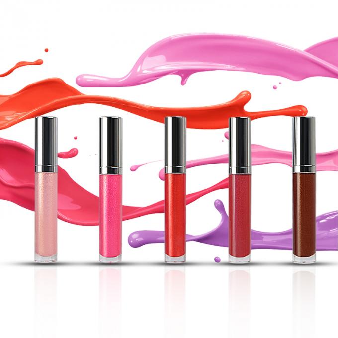 I prodotti di bellezza duraturi del labbro 15 colori luccicano la metropolitana liquida di Lipgloss dell'etichetta privata