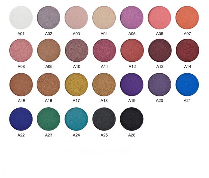 Fori opachi della tavolozza 12 di multi di colori dell'occhio di trucco dell'ombretto alto luccichio del pigmento DIY