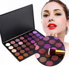Romantic Pink And Purple Eyeshadow Palette Waterproof 35P Color Customized