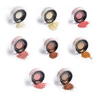 8 Colors Makeup Cheek Highlighter , Highly Pigmented Highlighter Loose Powder