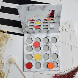 Porcellana Ombretto minerale della polvere di colori di abitudine 16, tavolozza vuota dell&#039;ombretto per i principianti fabbrica
